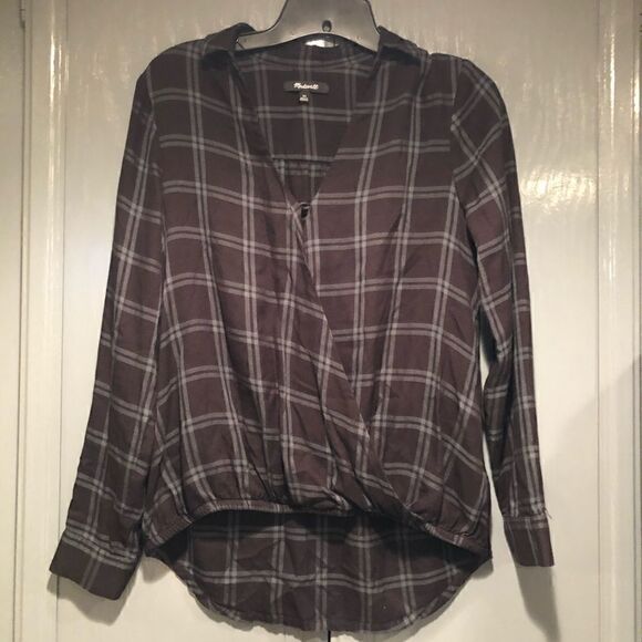 Madewell Tops - Madewell Plaid Top   